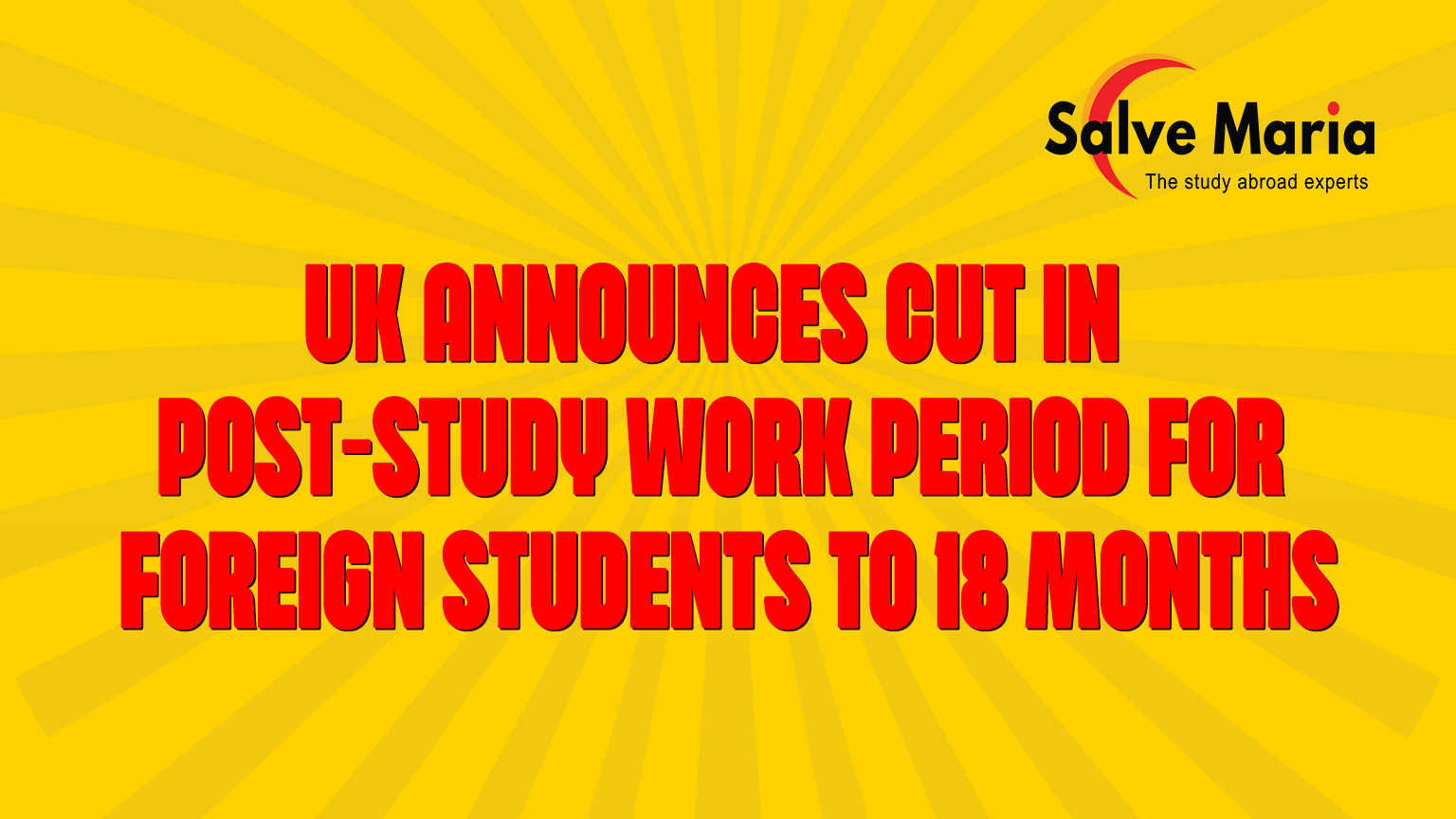 UK announces cut in post-study work period for foreign students to 18 months
