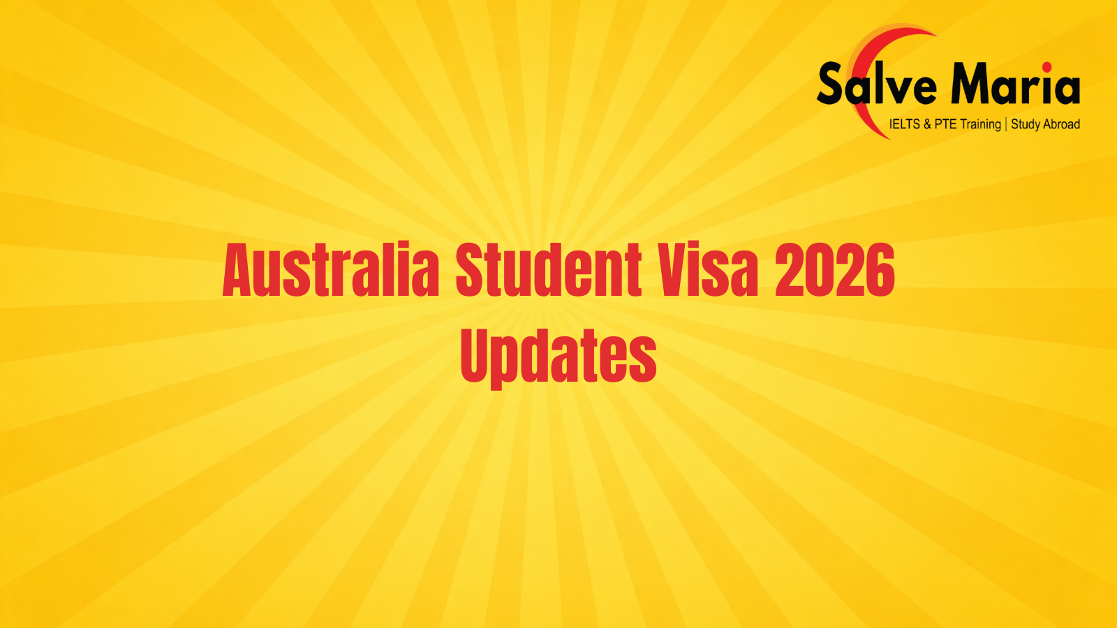 Australia Student Visa 2026: New Visa Rules
