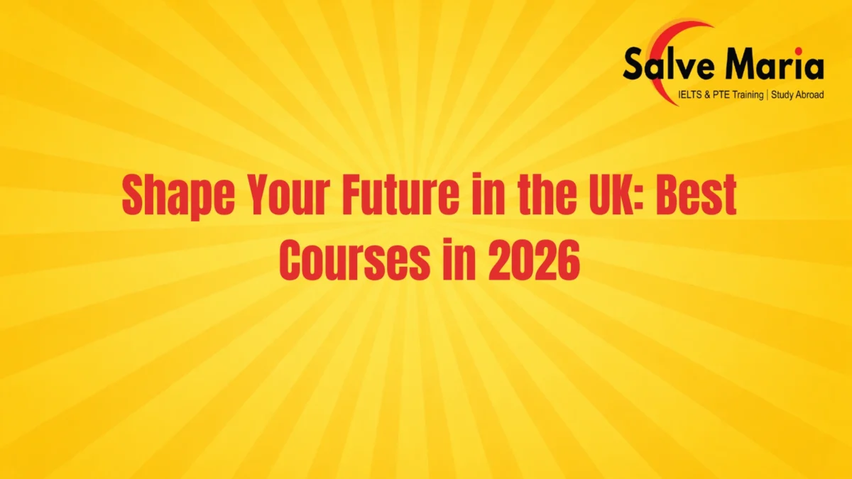 Courses to study in UK 2026